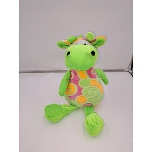 Rare Colorway Emerald Toy Lime green Orange Pink Giraffe